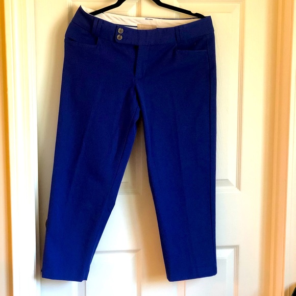 Banana Republic Pants - NWT BANANA REPUBLIC Blue Martin Fit Dress Pants 10 Petite